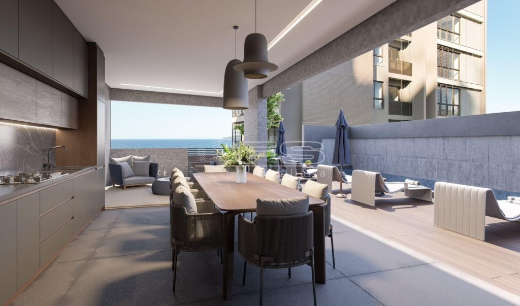 Blue Tower, 3 suítes, vista mar em Perequê – Porto Belo – SC