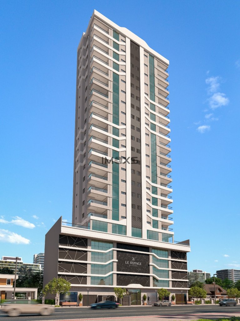 4710 - Le Voyage Residence, 3 suítes, Meia Praia, Itapema