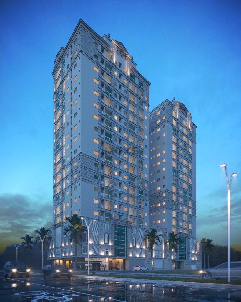 4683 - Torres de Málaga, 2 dormitórios, Jardim Praia Mar, Itapema 