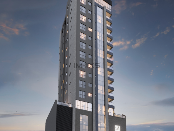 Coracao do Oceano Fachada Noite cleanup V10064 - Coração do Oceano, 3 suítes, Meia Praia, Itapema