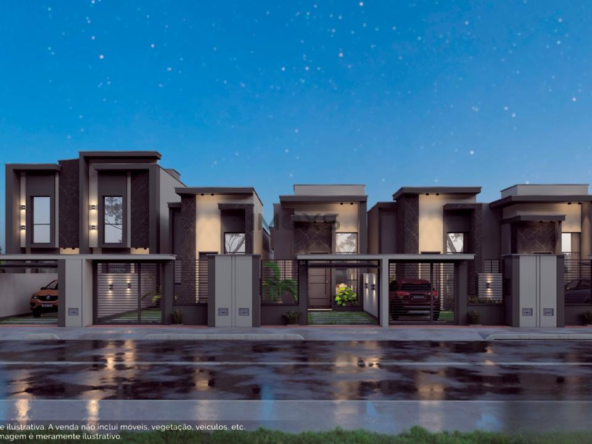 Santos CI 1 V10108 - Santos CI, Sobrado e Casa, Bosque da Mata, Tijucas.